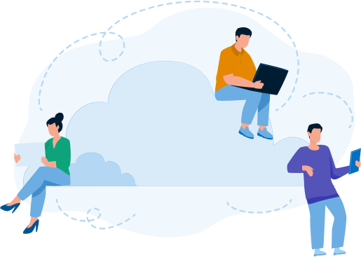 Cloud Solutions Illustration