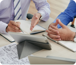 Maintenance support services illustration